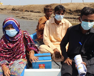 Polio workers going the extra mile for vaccination